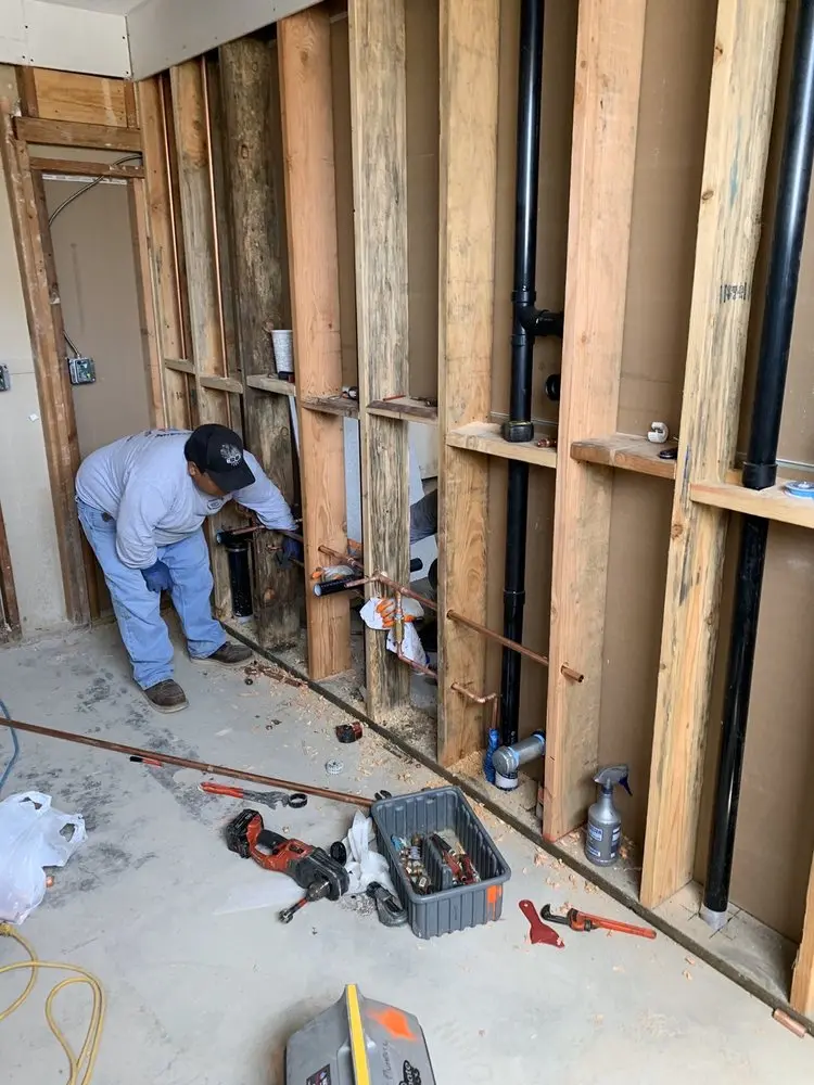 Commercial rough-in plumbing for Commercial Plumbing in Merrimac
